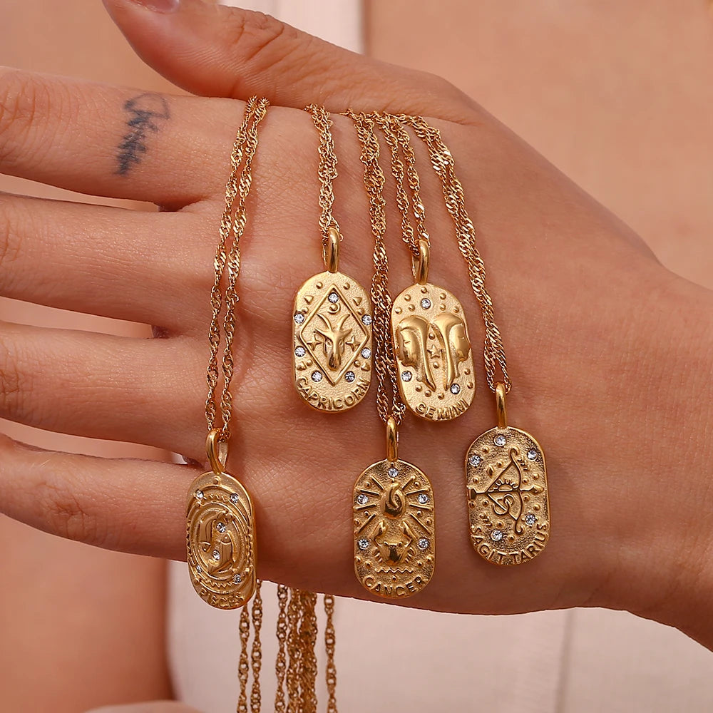Constellation Divine - Le Collier des Signes du Zodiaque