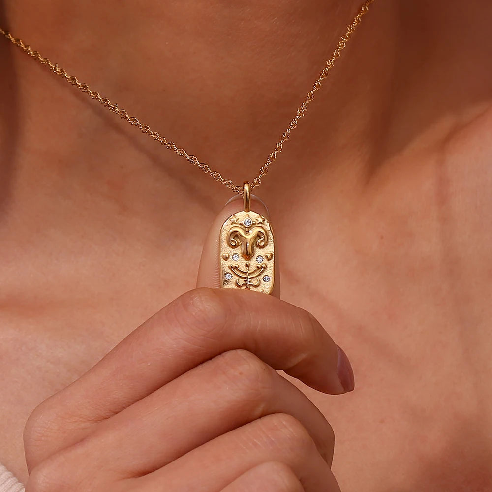 Constellation Divine - Le Collier des Signes du Zodiaque