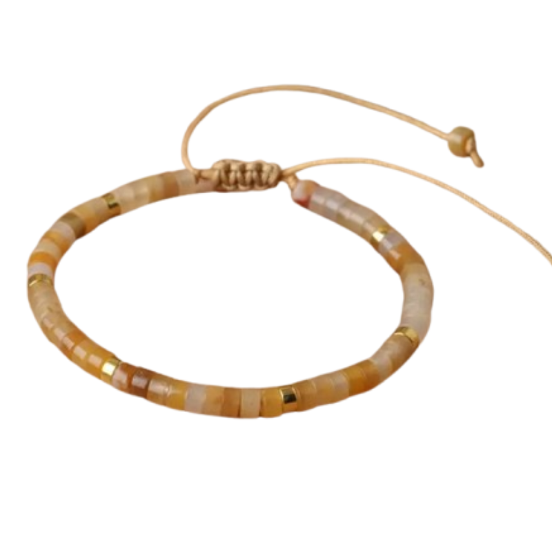 Soleil Intérieur - Bracelet en Aventurine Jaune