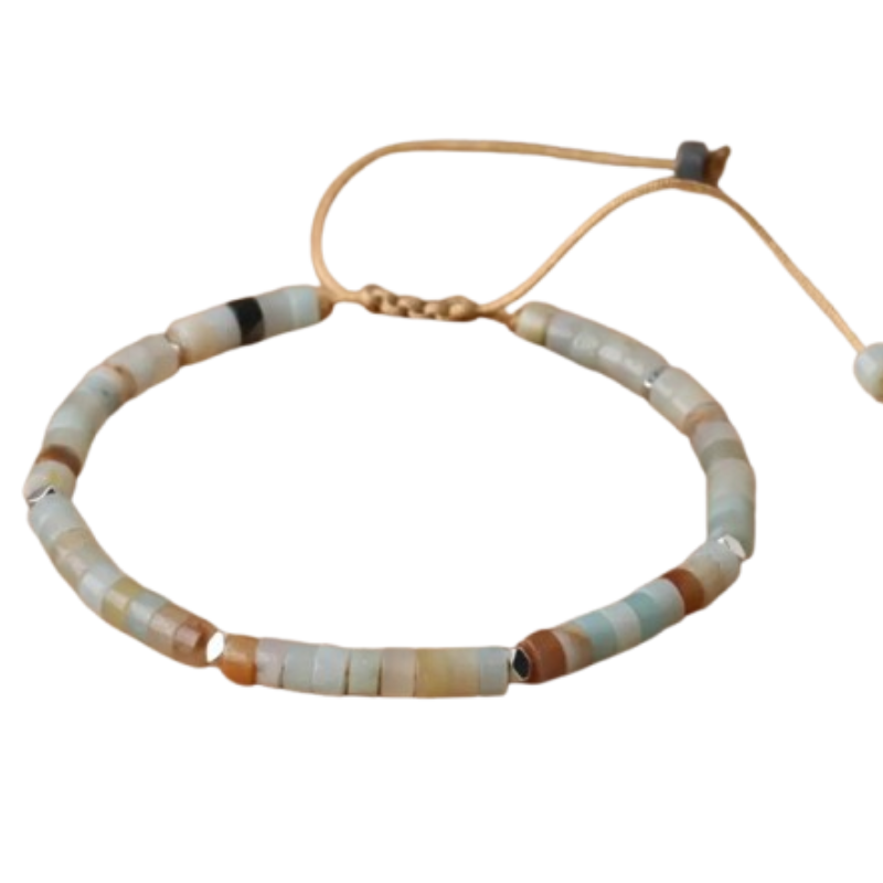 Éclat Aquatique - Bracelet en Amazonite