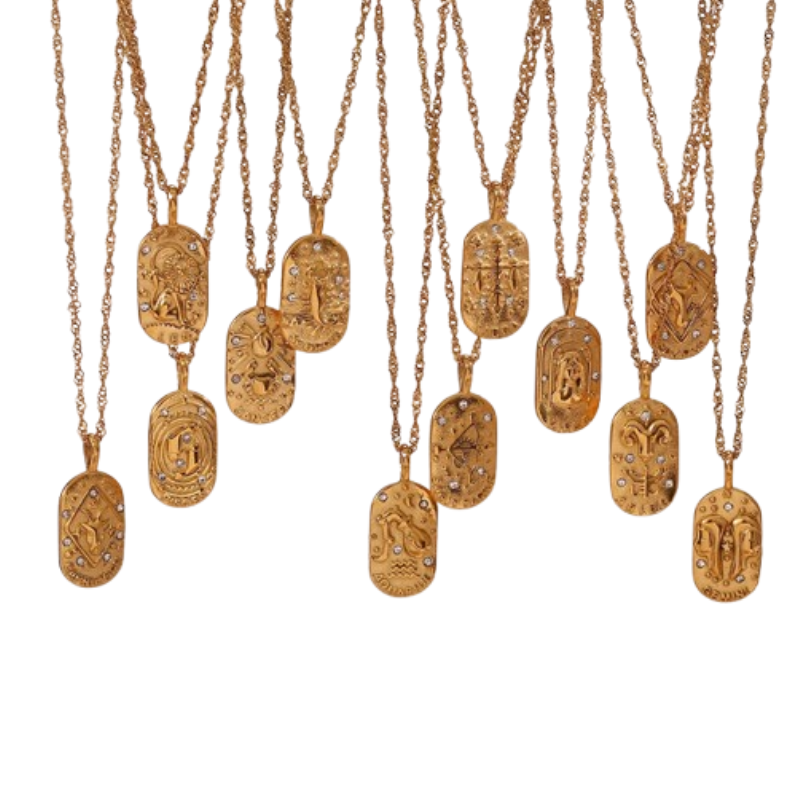 Constellation Divine - Le Collier des Signes du Zodiaque