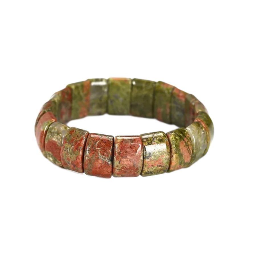 Harmonie Terrestre - Bracelet en Unakite