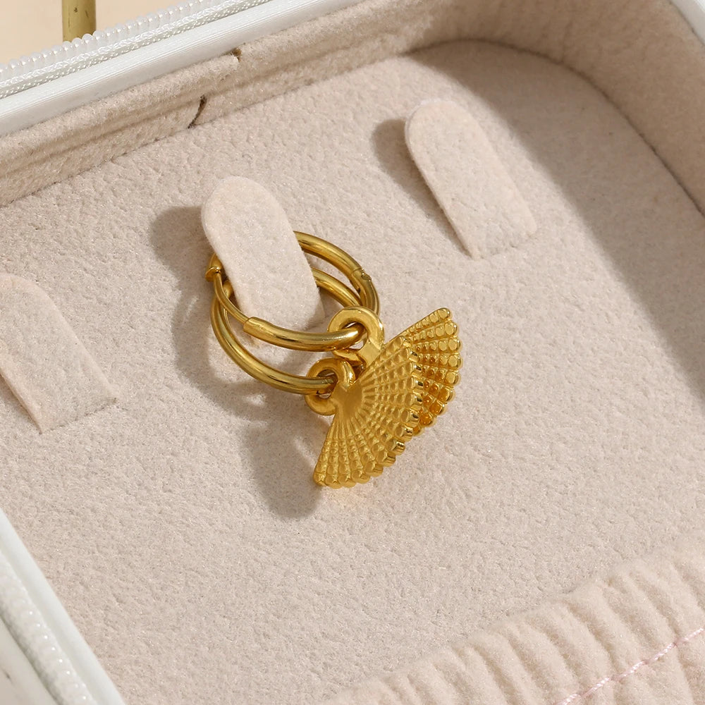 Éventails d'Or - Boucles de Raffinement