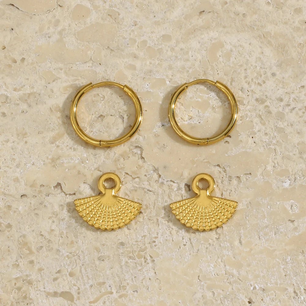 Éventails d'Or - Boucles de Raffinement