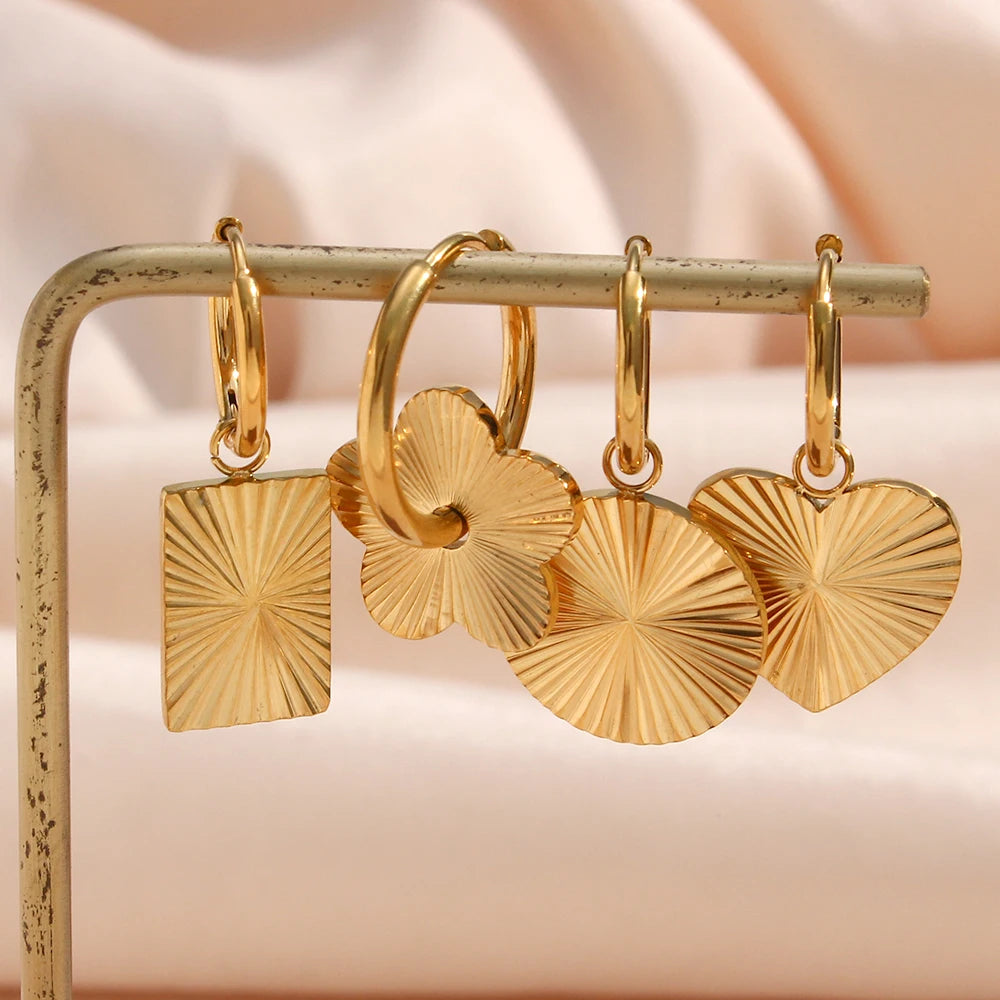 Rayonnement d'Or - Boucles Lumineuses