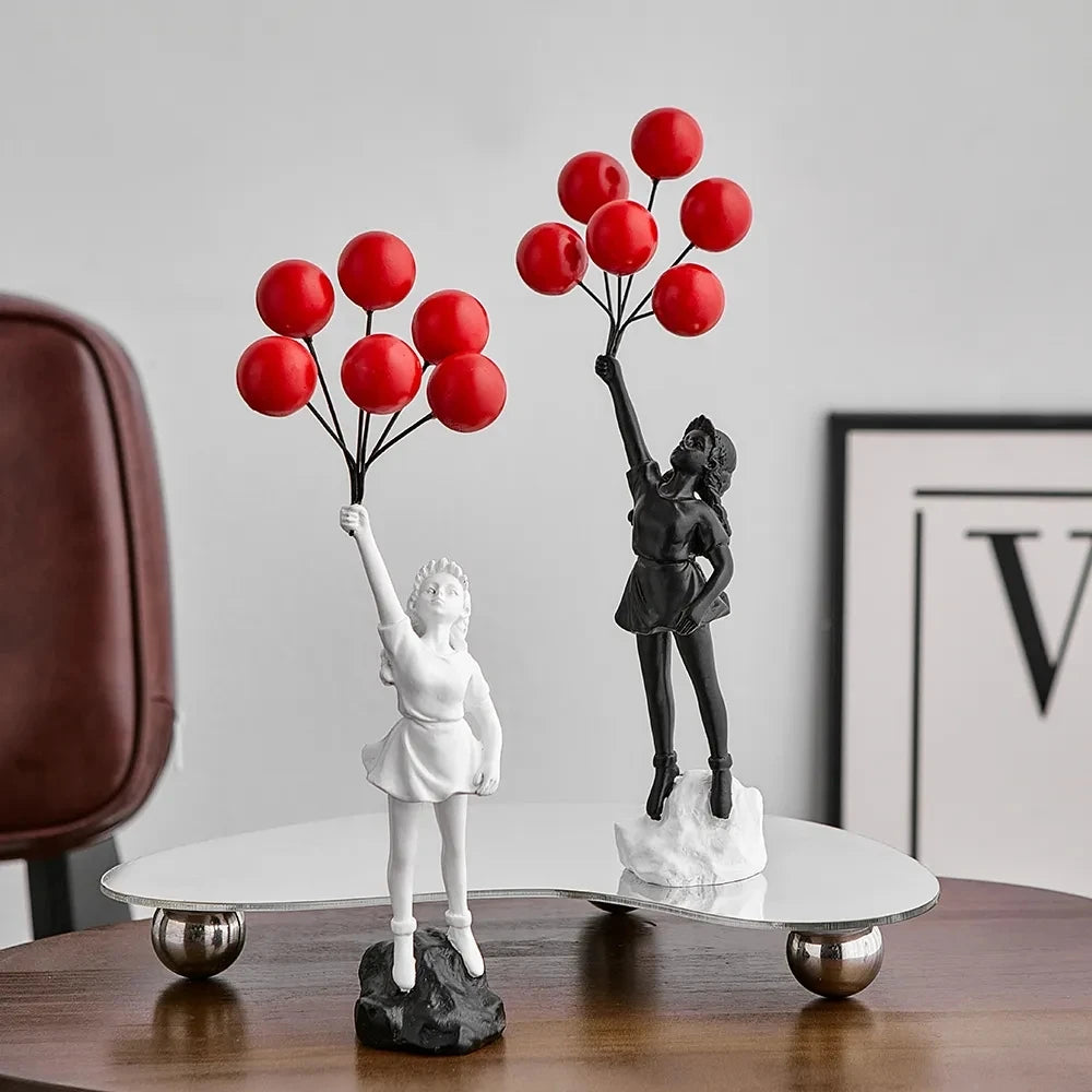 La Fille aux Ballons Rouges — Légèreté poétique des rêves colorés