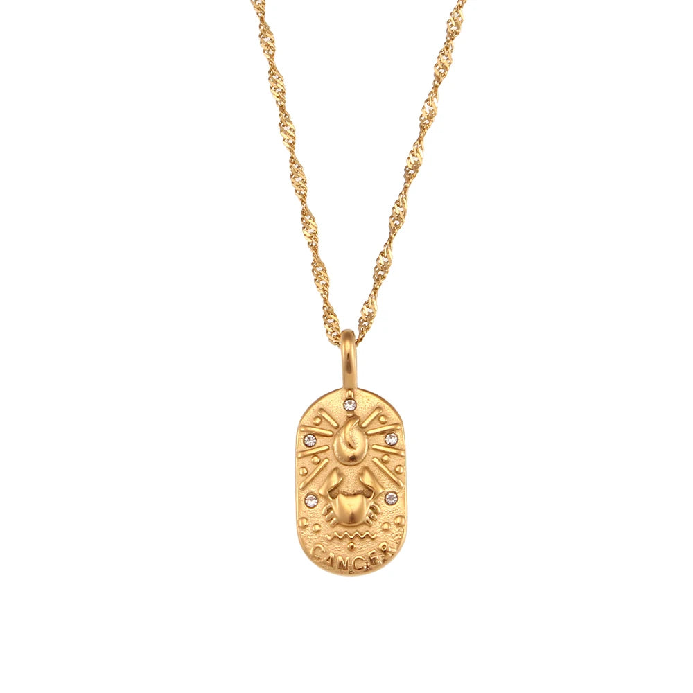 Constellation Divine - Le Collier des Signes du Zodiaque
