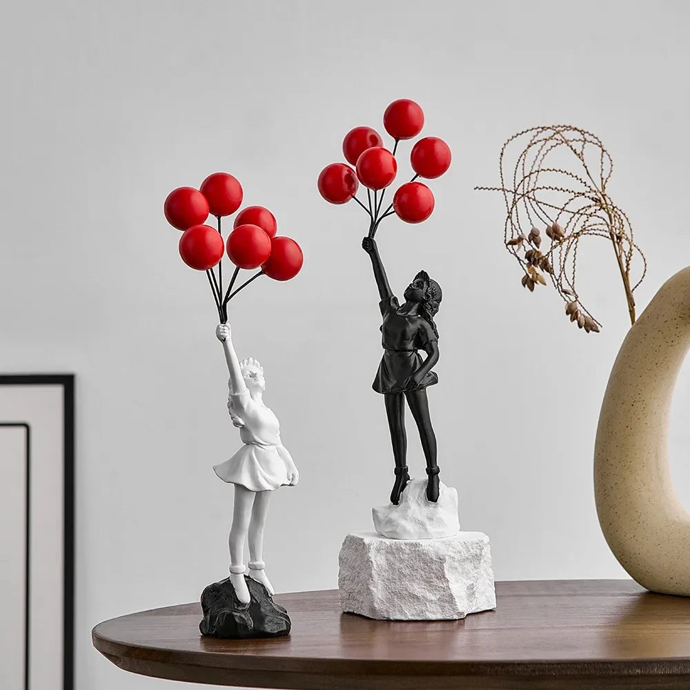 La Fille aux Ballons Rouges — Légèreté poétique des rêves colorés