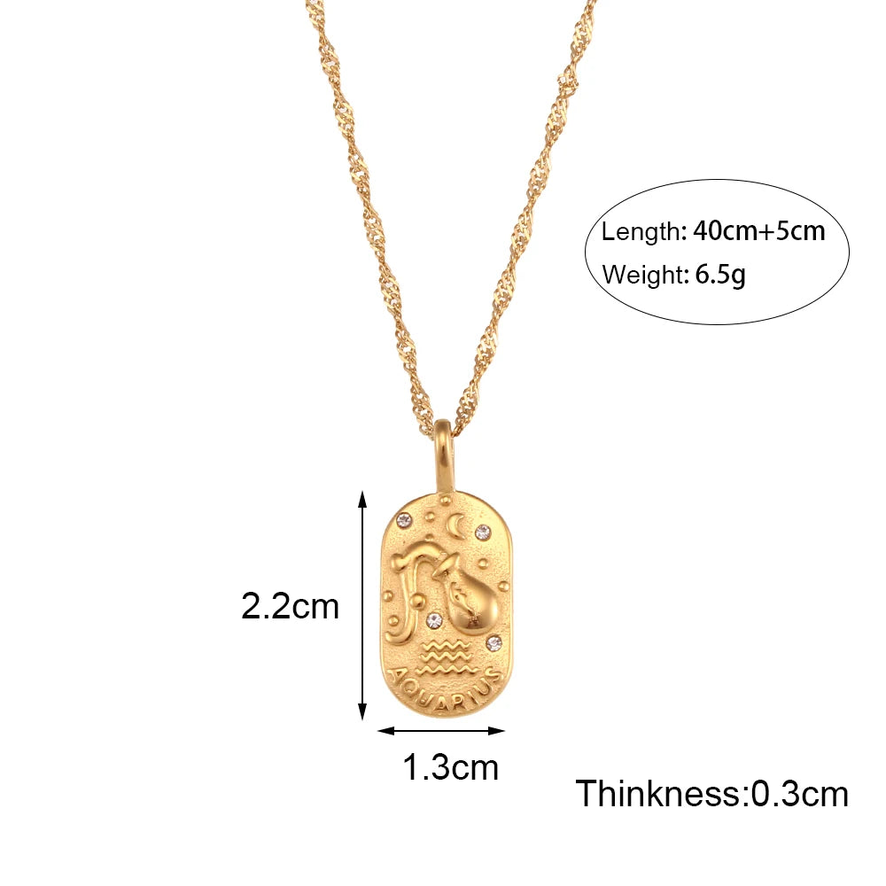 Constellation Divine - Le Collier des Signes du Zodiaque
