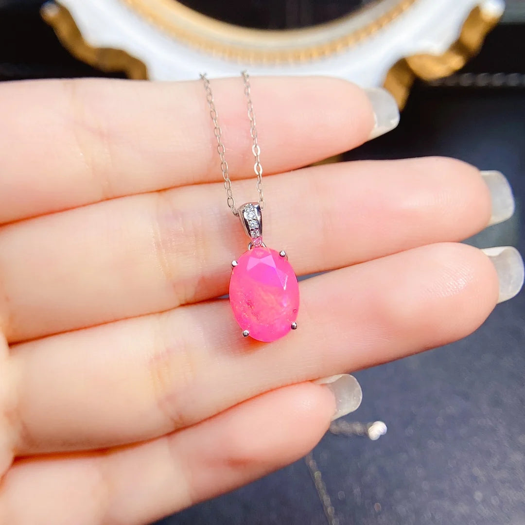 Brillance Rosé - Pendentif en Opale