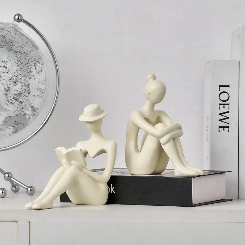 Les Silhouettes du Calme — Détente sculptée des instants simples