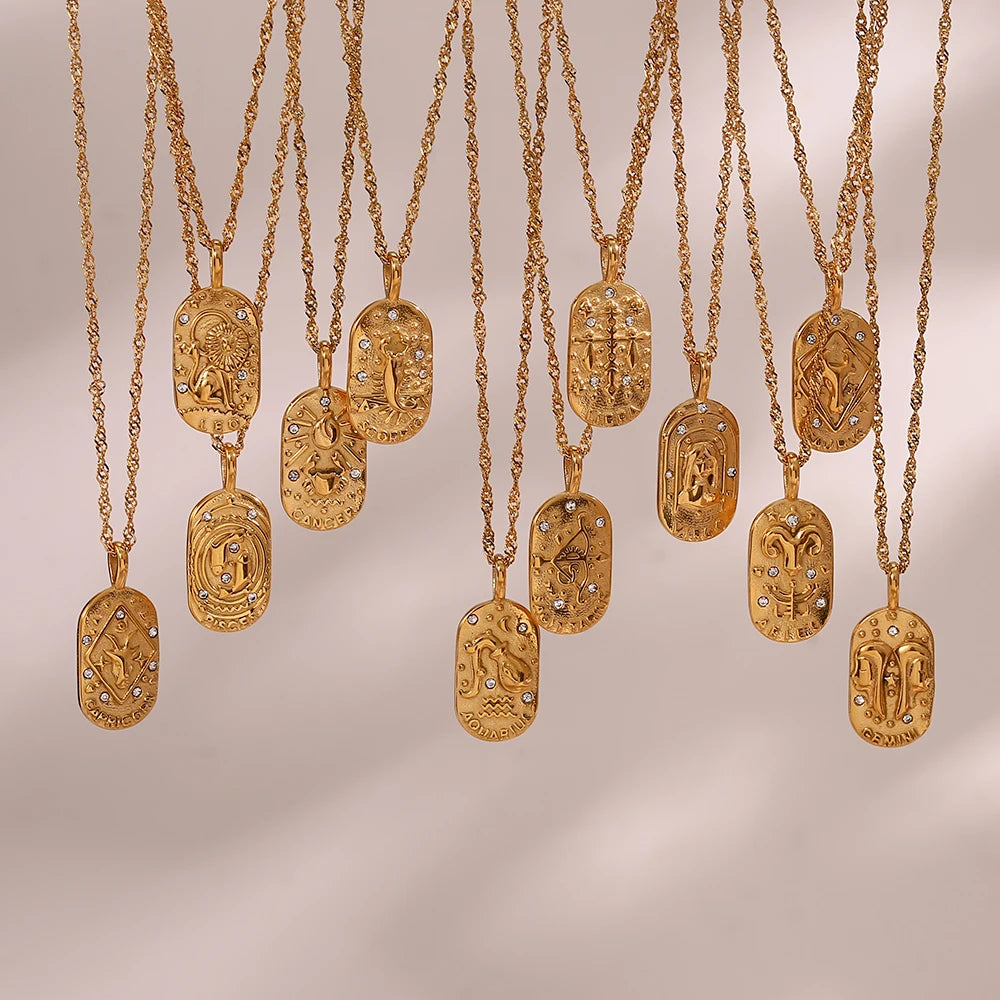 Constellation Divine - Le Collier des Signes du Zodiaque