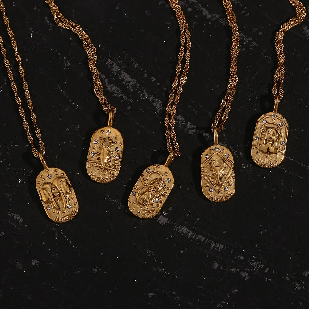 Constellation Divine - Le Collier des Signes du Zodiaque
