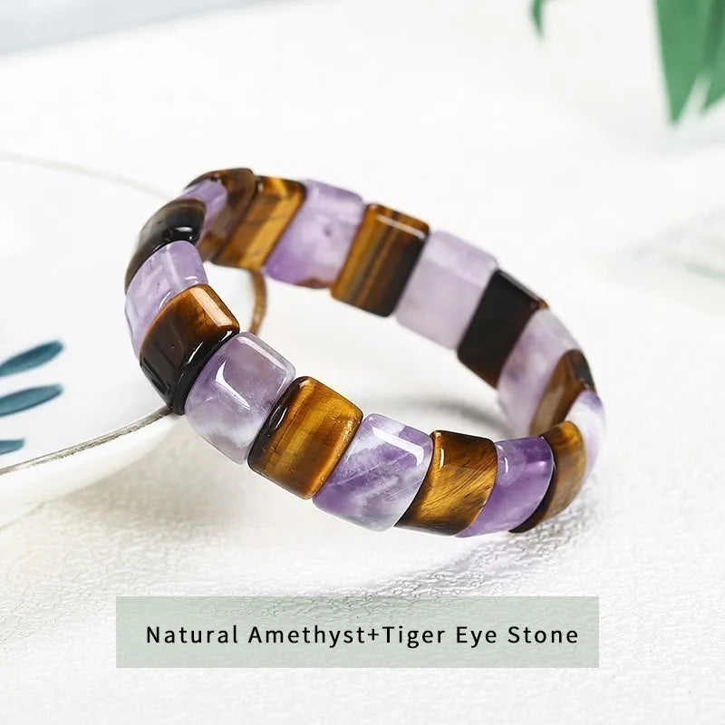 Bracelet Amethyst et Green Aventurine