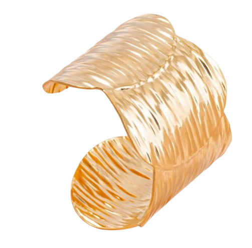 Nervure Sacrée – Le Bracelet Sculptural