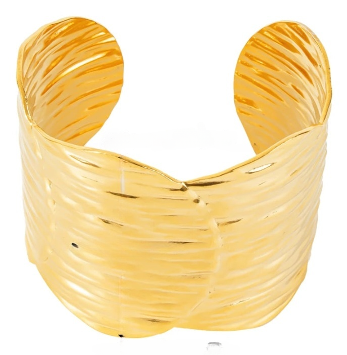 Nervure Sacrée – Le Bracelet Sculptural