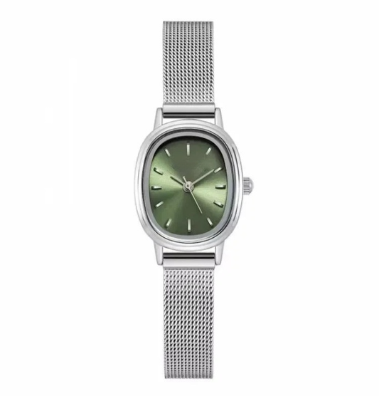 La Brise des Feuilles d’Argent — Montre des Heures Souples