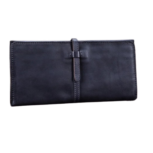 Mystère Vintage - Étui en Cuir Noir