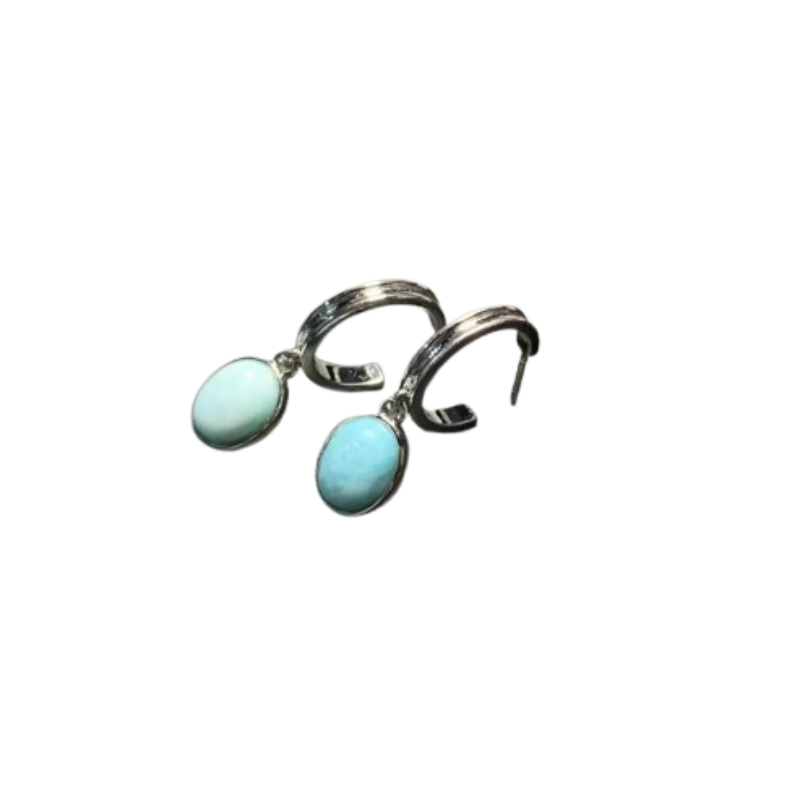 Gouttes de Sérénité - Pendants de Larimar