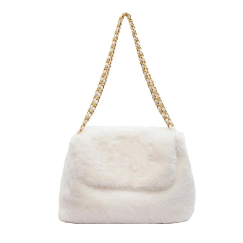 Blancheur Sacrée — Le Sac aux Lueurs Veloutées