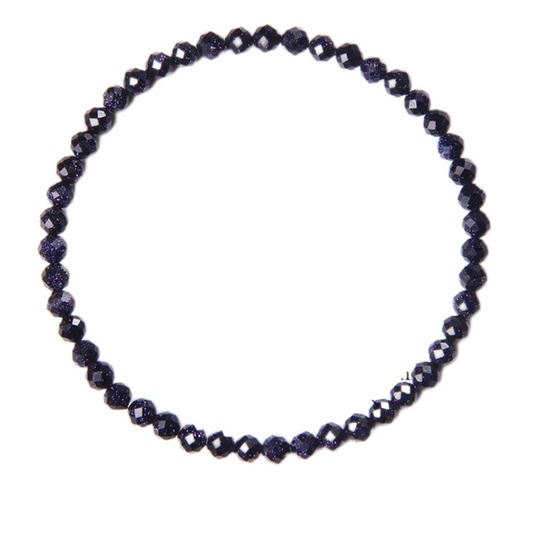 Bracelet en Grés Bleu - Élégance Naturelle