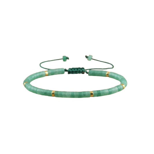 Prospérité Verdoyante - Bracelet en Aventurine Verte