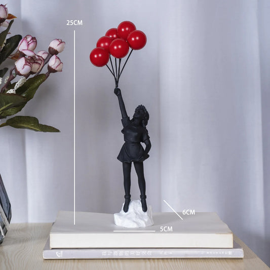 La Fille aux Ballons Rouges — Légèreté poétique des rêves colorés