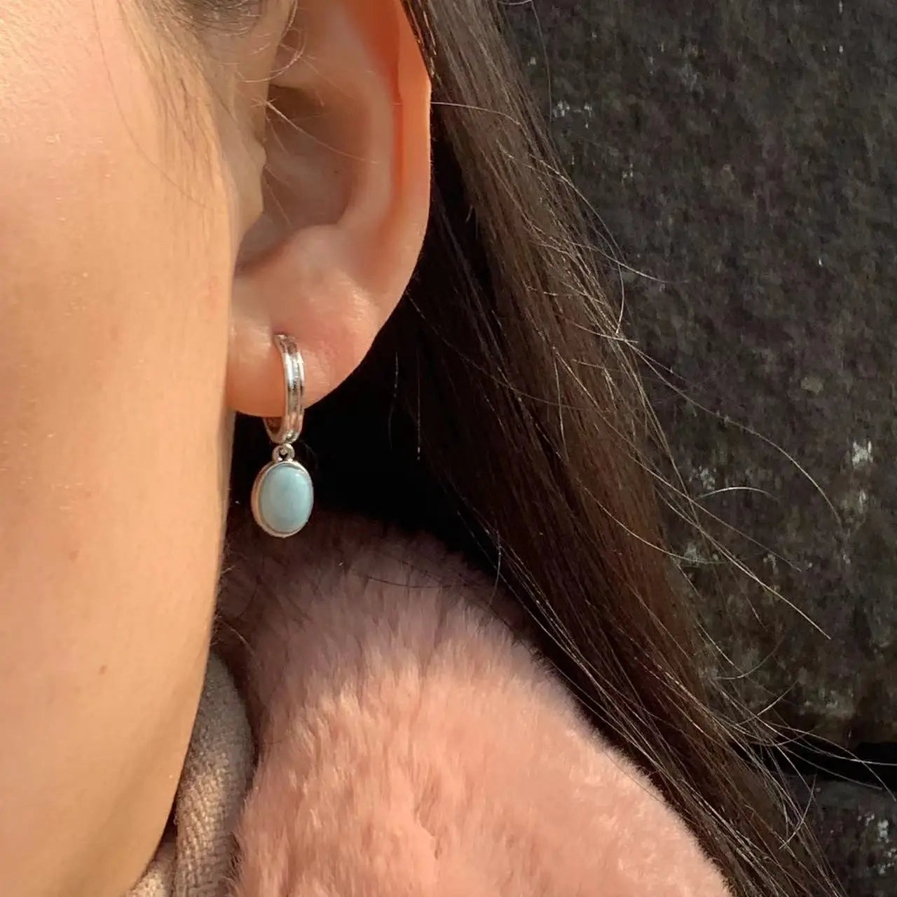 Gouttes de Sérénité - Pendants de Larimar