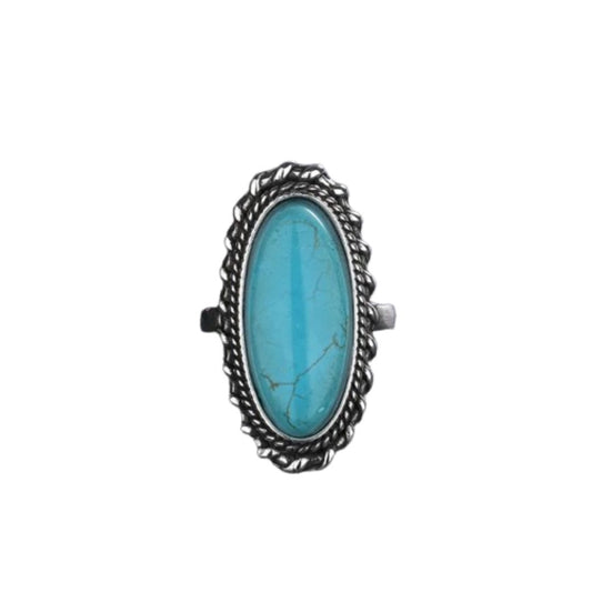 Bleu Céleste - La Bague en Turquoise