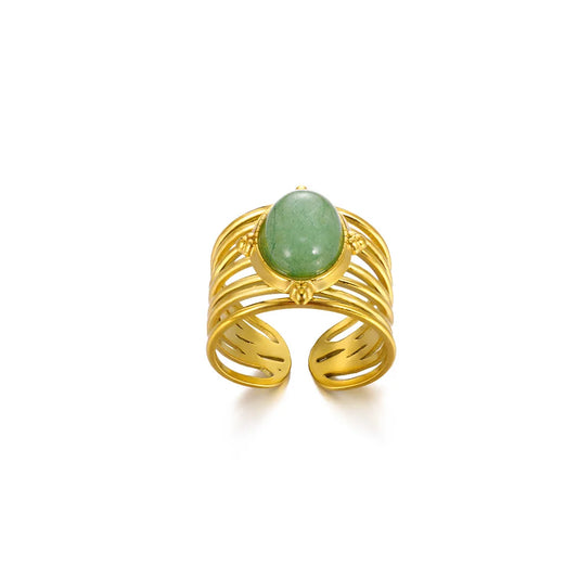 Bague d’Opportunité en Aventurine