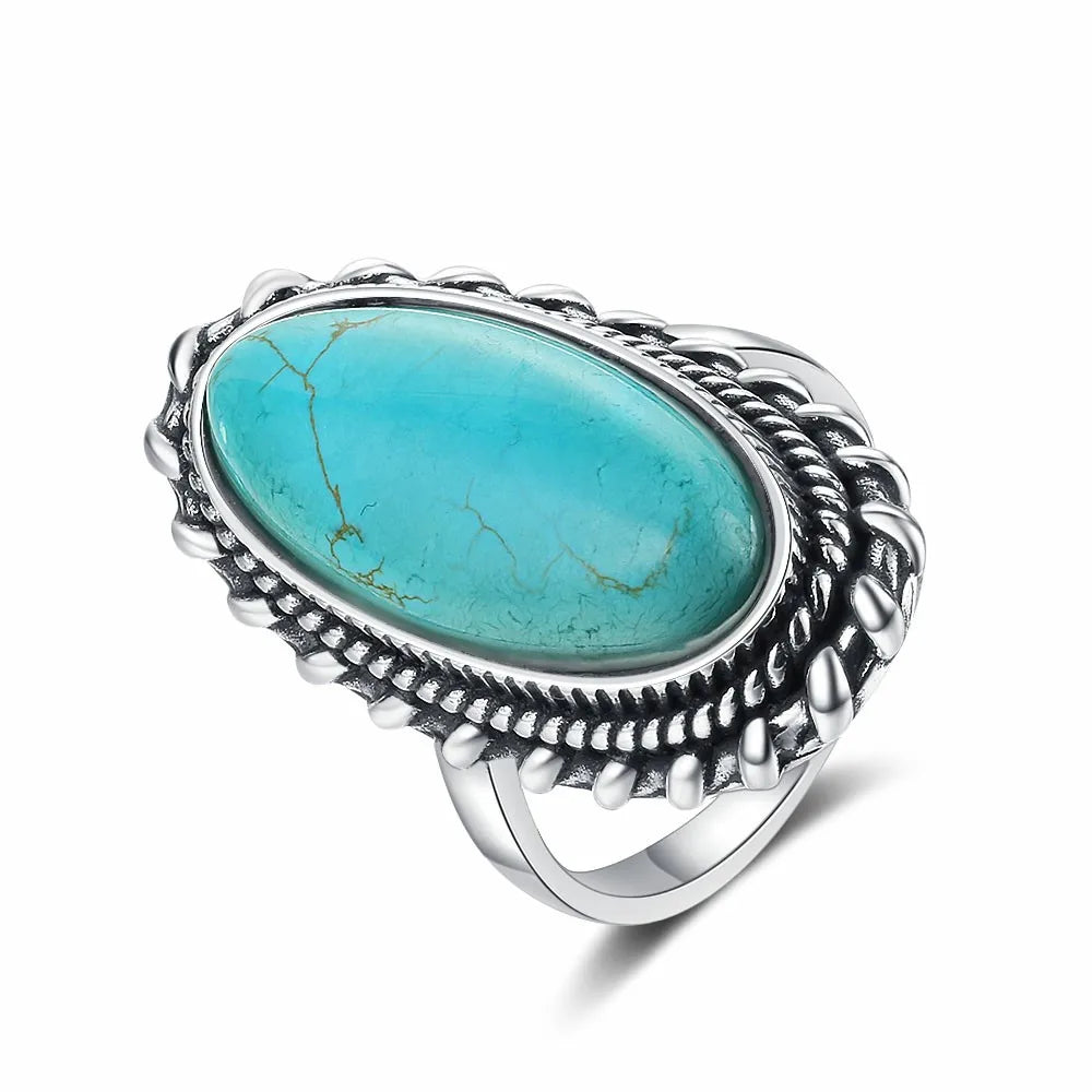 Bleu Céleste - La Bague en Turquoise