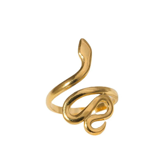 Symbole du Renouveau - L'Anneau du Serpent Doré